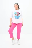 Kadın Büyük Beden Oversize T-shirt Takım 8104-24 - 10