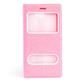 Galaxy A7 2016 Kılıf Simli Dolce Kapaklı Kılıf thumbnail 6