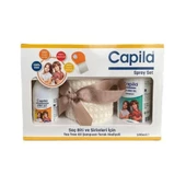 Capila Bit Spreyi 100 ml + Capila Bit Şampuanı 200 ml - Metal Tarak ve Havlu Hediye - 1