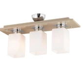 Apliqa Atlas 3 Lü Sıralı Kahve Modern Genç Odası Mutfak- Banyo Mutfak Salon Spot Avize - 3