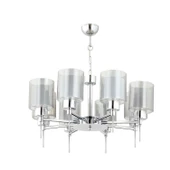 Apliqa Goldie 8 Li Krom Kaplama Modern Yatak Odası  Salon Avize thumbnail 3