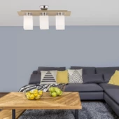 Apliqa Atlas 3 Lü Sıralı Kahve Modern Genç Odası Mutfak- Banyo Mutfak Salon Spot Avize - 1