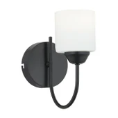 Esila Siyah Boyalı Duvar Lambası Yatak Odası-Yatak Başı-Banyo İçin Modern Aplik thumbnail 4