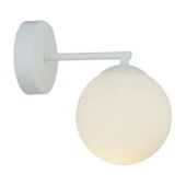 Elvin Beyaz Duvar Lambası Yatak Odası-Yatak Başı-Banyo İçin Modern Aplik thumbnail 4