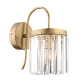 Rachel Eskitme Kristal Taşlı Duvar Lambası Yatak Odası-Yatak Başı-Salon için Aplik thumbnail 4