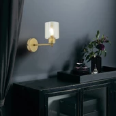 Apliqa Geneva Eskitme Duvar Lambası Yatak Odası-Yatak Başı-Banyo İçin Modern Aplik - 1