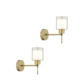 Goldie Eskitme Yatak Odası-Yatak Başı Duvar Lambası 2'li Aplik Seti thumbnail 2