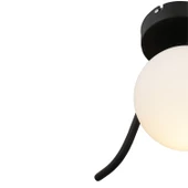 Apliqa Zeyna Siyah Tekli Plafonyer Modern Mutfak Retro Salon Avize thumbnail 6