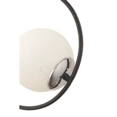 Apliqa Eric Tekli Krom Beyaz Camlı Modern Sarkıt Mutfak Salon Sarkıt Avize thumbnail 7