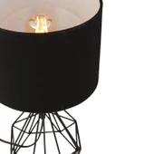 Apliqa Bien Siyah Modern Tasarım Salon-Oturma Odası Retro Abajur - 4