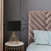 Apliqa Bien Eskitme Modern Tasarım Salon-Oturma Odası Abajur - 1
