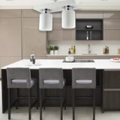 Apliqa Kiaria İkili Modern Plafonyer Genç Odası MutfakYatak Odası Avize thumbnail 7