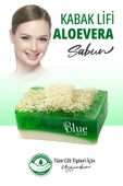 BLUE Skin Care Doğal Kabak Lifli Aloe Vera Sabunu, Sivilce Akne Ve Siyah Nokta Karşıtı Sabun ( 130 gr ) - 4