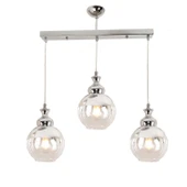 Leon 3 Lü Sıralı Krom Sarkıt Spor- Salonavize thumbnail 1