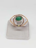 Aventurin Taşı Motifli Bakır Bileklik (52530) thumbnail 2