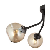 Apliqa David 3 Lü Siyah Bal Camlı Modern Genç Odası Mutfak Retro Salon Avize thumbnail 9