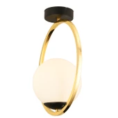 Apliqa Lifos Tekli Gold Kaplamalı Plafonyer Modern Mutfak Salon Avize - 2