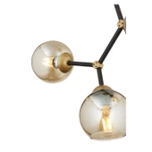 Apliqa Liva 4Lü Siyah Eskitme Modern Genç Odası Mutfak Retro Salon Avize thumbnail 7