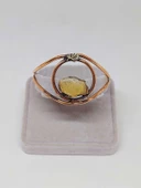 Sitrin Taşı Motifli Bakır Bileklik (52526) thumbnail 2