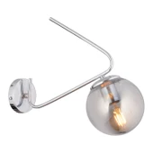 Mildred Tekli Krom Duvar Lambası Yatak Odası-Yatak Başı-Banyo İçin Modern Aplik thumbnail 2