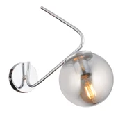 Mildred Tekli Krom Duvar Lambası Yatak Odası-Yatak Başı-Banyo İçin Modern Aplik thumbnail 3