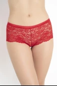 G-Box 929 Kadın Dantel Taş ve Kuş Detay Brazilian Boxer - 12
