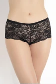 G-Box 929 Kadın Dantel Taş ve Kuş Detay Brazilian Boxer - 4