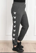Kadın Dijital Baskılı Büyük Beden Jogger Pantolon 6060-22 - 7
