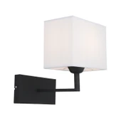 Rylee Tekli Beyaz Şapkalı Siyah Duvar Lambası Yatak Odası-yatak Başı-banyo Için Modern Aplik thumbnail 2