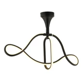 Apliqa Helin Siyah 50 Watt Sarkıt 3 Renkli Ledli Modern Mutfak Banyo Led Salon Sarkıt Avize thumbnail 5