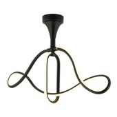 Apliqa Helin Siyah 50 Watt Sarkıt 3 Renkli Ledli Modern Mutfak Banyo Led Salon Sarkıt Avize thumbnail 7