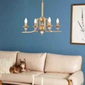 Apliqa Erza 4Lü Eskitme Modern Sarkıt Yatak odası Salon Avize thumbnail 1