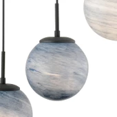 Apliqa EFSER 5Lİ SIRALI AVİZE Modern Oturma Odası Salon Sarkıt Avize thumbnail 4