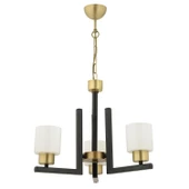 Torqu 3 Lü Siyah Eskitme Modern Yatak Odası Mutfak Oturma Odası Salon Avize thumbnail 3