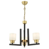 Torqu 3 Lü Siyah Eskitme Modern Yatak Odası Mutfak Oturma Odası Salon Avize thumbnail 6