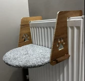 Kalorifer Petek Radyatör Yatağı Kedi Peluş Kalorifer Yatağı (Kolay Montaj Geçmeli Sistem) - 4