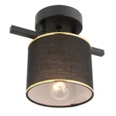 Apliqa Selina Tekli Siyah Modern Plafonyer Genç Odası Mutfak Yatak Odası Avize thumbnail 3