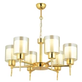 Apliqa Cemre 6 Lı Gold Modern Yatak Odası Salon Avize thumbnail 3