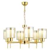 Apliqa Cemre 6 Lı Gold Modern Yatak Odası Salon Avize thumbnail 8