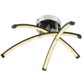 Apliqa Dosse 3Lü Siyah 28 Watt Plafonyer 3 Renkli Ledli Modern Mutfak Banyo Led Salon Sarkıt Avize thumbnail 2