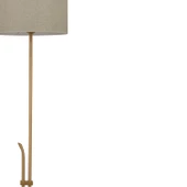 Apliqa Jolly Eskitme Şapkalı Eskitme Modern Tasarım Ayaklı Abajur Lamba Metal Lambader - 5