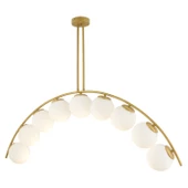 Apliqa Fralde 9 Lu Gold Modern Mutfak Cafe Restoran için Uygun Retro Salon Avize - 4