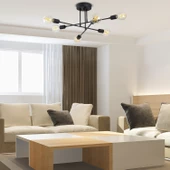 Apliqa Arman 6 Lı Modern Plafonyer Genç Odası Mutfak Yatak Odası Avize - 2