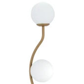 Javed 3'lü Eskitme Metal Kafe Restoran, Salon, Oturma Odası Köşe Lambader thumbnail 4