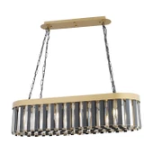 Apliqa Harbour 80'lik Siyah Eskitme Kristal Taşlı Modern Oturma Odası, Salon Avize thumbnail 2