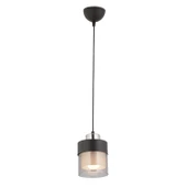 Apliqa Boris Tekli Siyah-Krom Modern Sarkıt Mutfak Salon Sarkıt Avize - 3