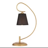 Apliqa Adora Eskitme Şapkalı Salon-Yatak Odası Masa Lambası Modern Tasarım Abajur thumbnail 4