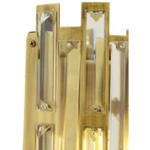 Apliqa Gallıano Eskitme Boyalı Kristal Taşlı Duvar Lambası Yatak Odası-Yatak Başı-Salon için Aplik - 8
