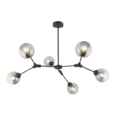 Apliqa BÜRKE 6LI AVİZE SİYAH Modern Koridor Yatak Odası Salon Avize thumbnail 2