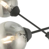 Apliqa BÜRKE 6LI AVİZE SİYAH Modern Koridor Yatak Odası Salon Avize thumbnail 4